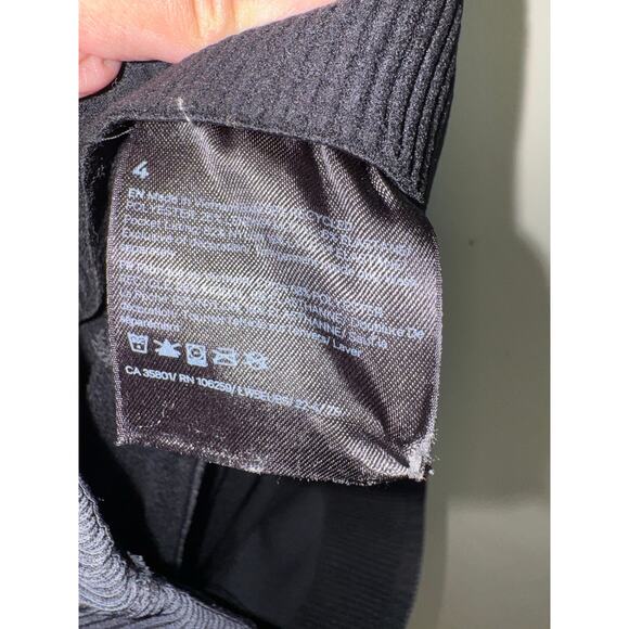 Lululemon Ribbed Softstreme Zip Flare Pant Black Size 4 - Picture 10 of 10